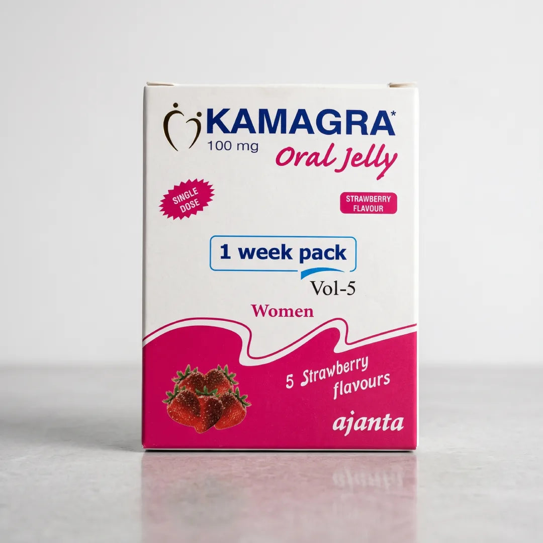Kamagra eper ízű orális zselé 5x100mg