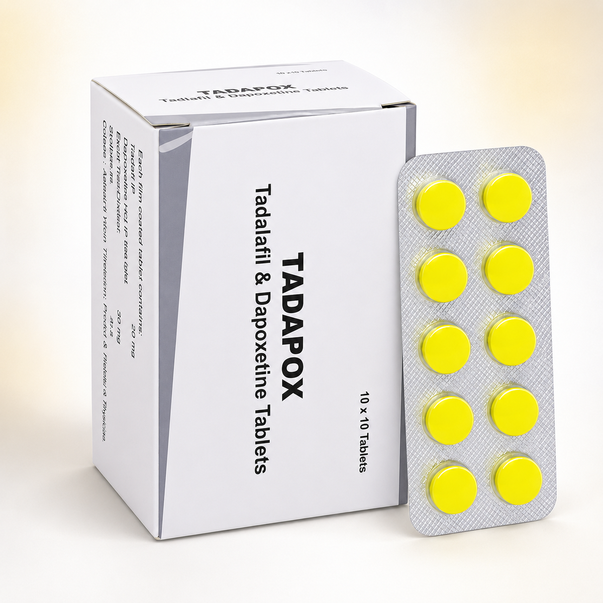 Tadabox tadalafil és dapoxetin tabletta – doboz
