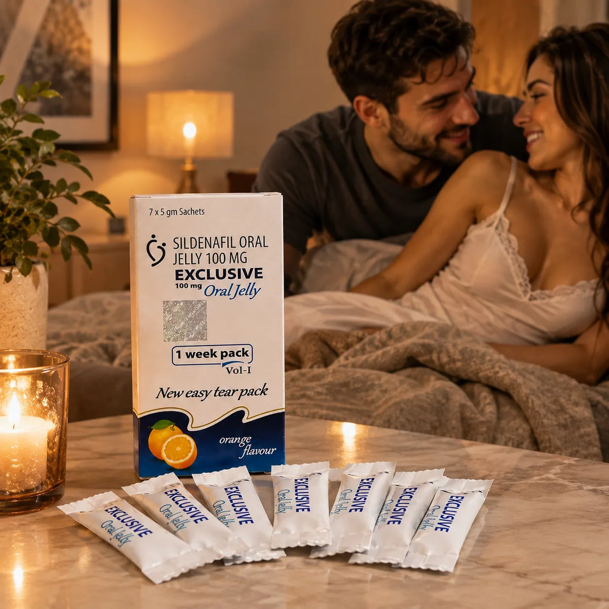 Sildenafil orális zselé 100 mg Exclusive