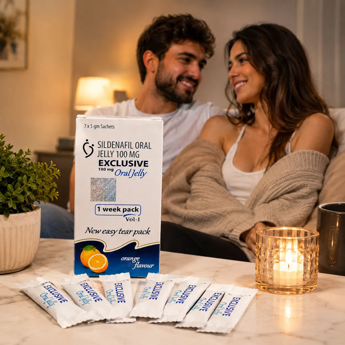 Sildenafil orális zselé 100 mg Exclusive