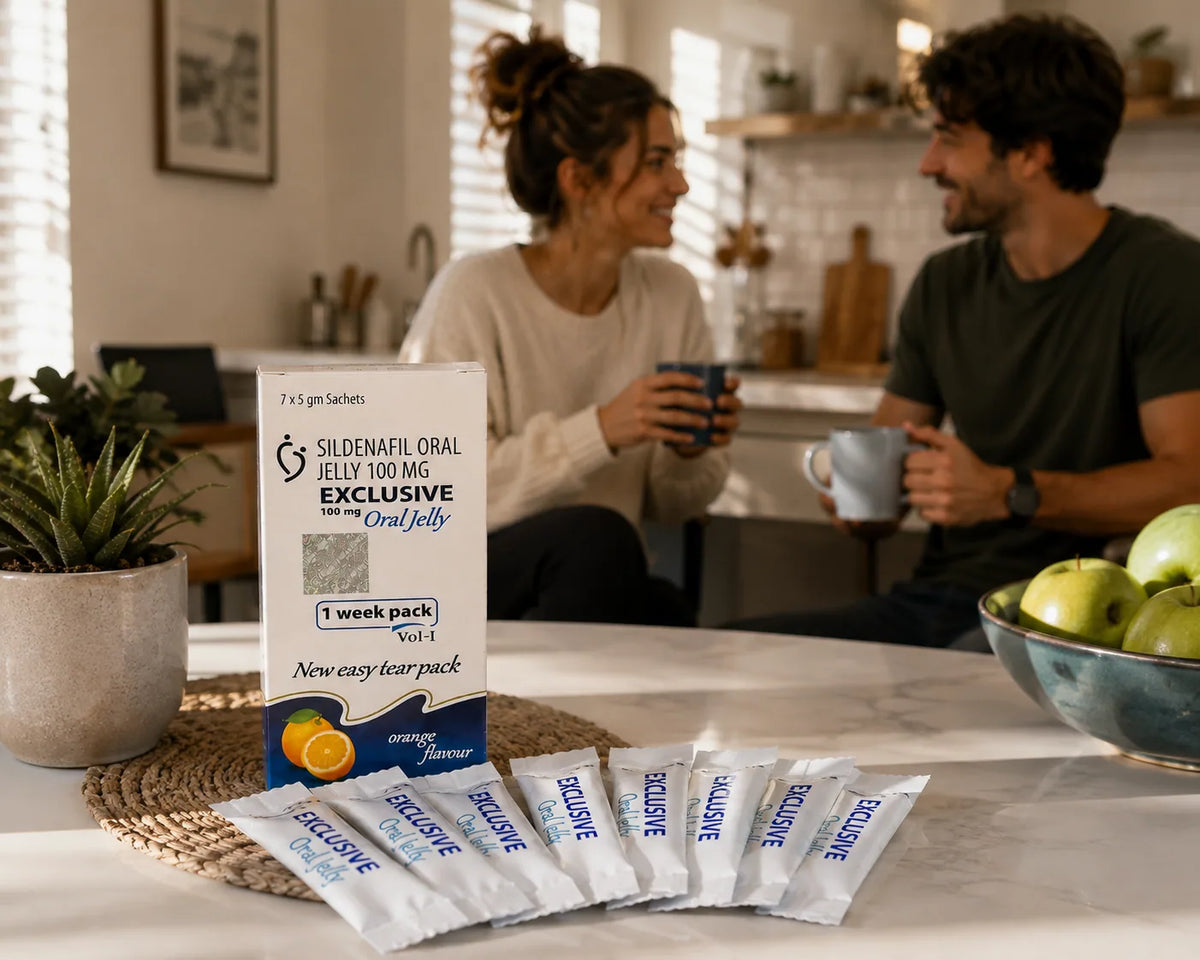 Sildenafil orális zselé 100 mg Exclusive