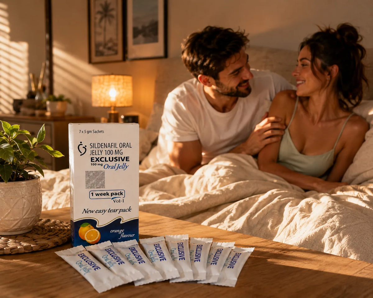 Sildenafil orális zselé 100 mg Exclusive